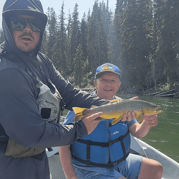 Private fishing trip on the Snake River. Taken on a Teton Excursions private tour of Yellowstone.